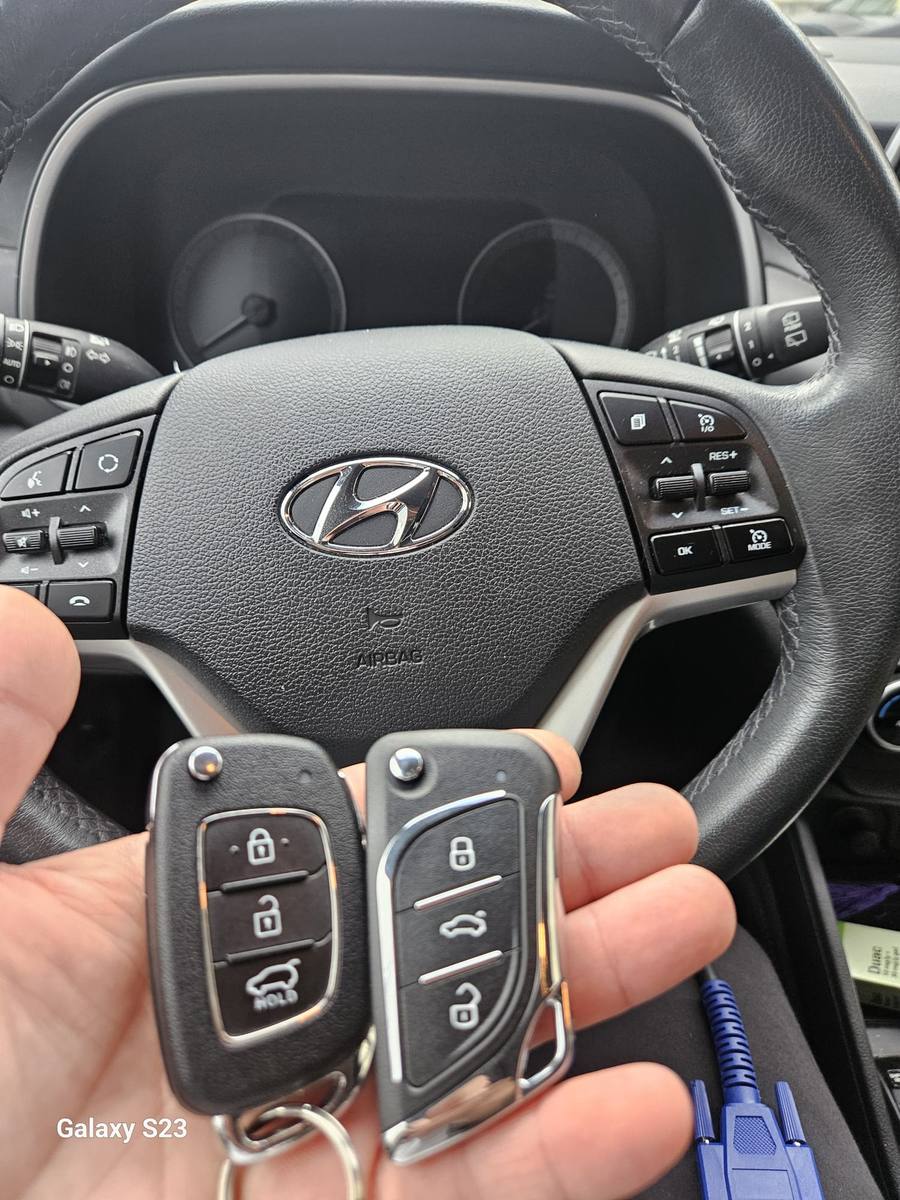 Chei Audi programate, detaliu